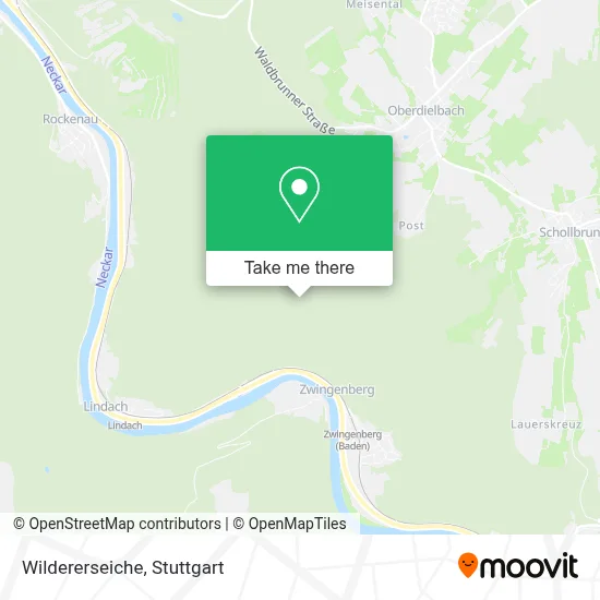 Wildererseiche map