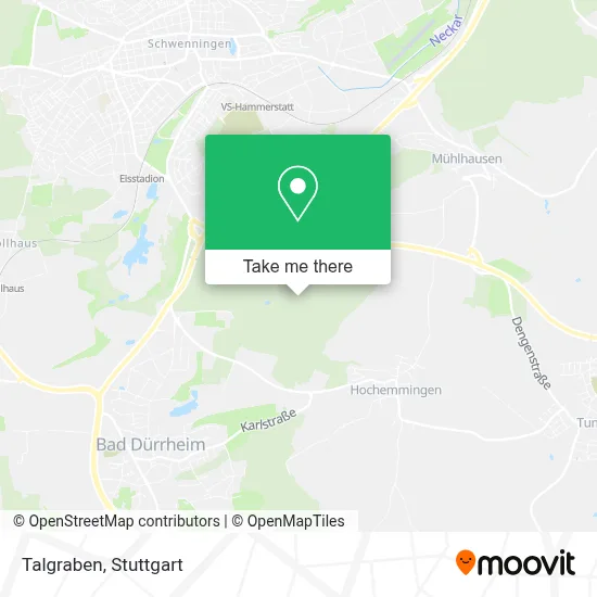 Talgraben map