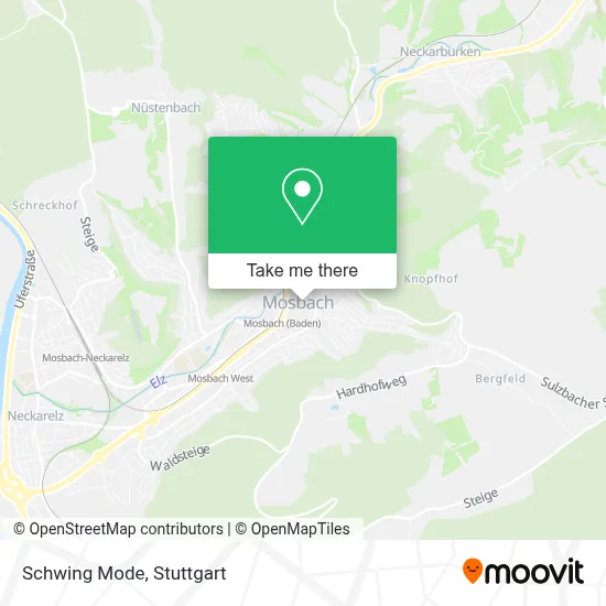 Schwing Mode map