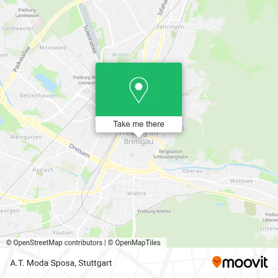 A.T. Moda Sposa map