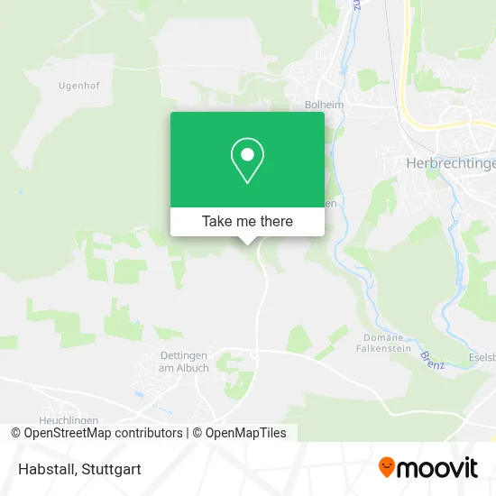 Habstall map