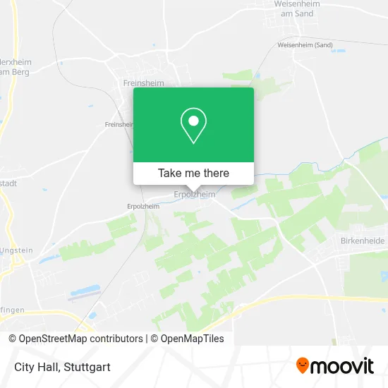 Rathaus map