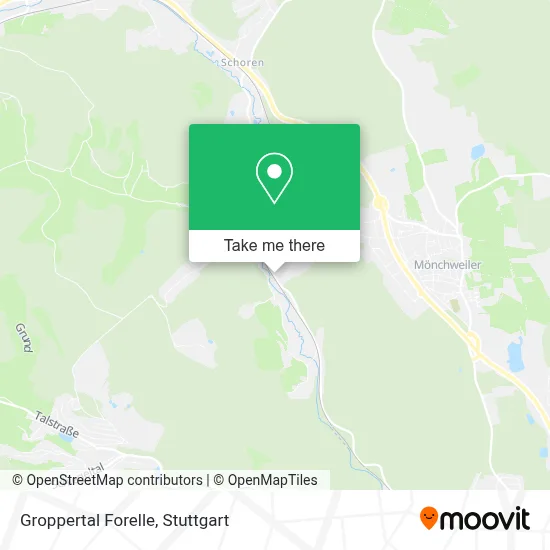 Groppertal Forelle map