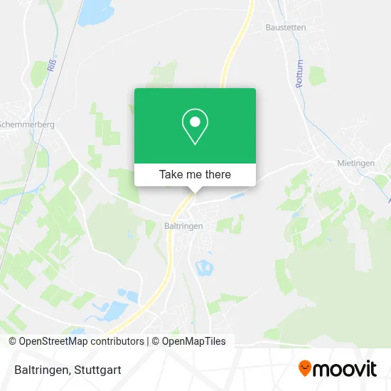 Baltringen map