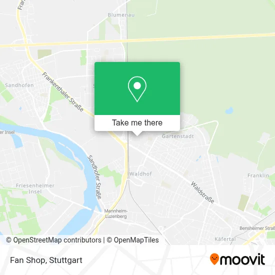 Fanshop map