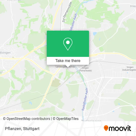 Pflanzen map