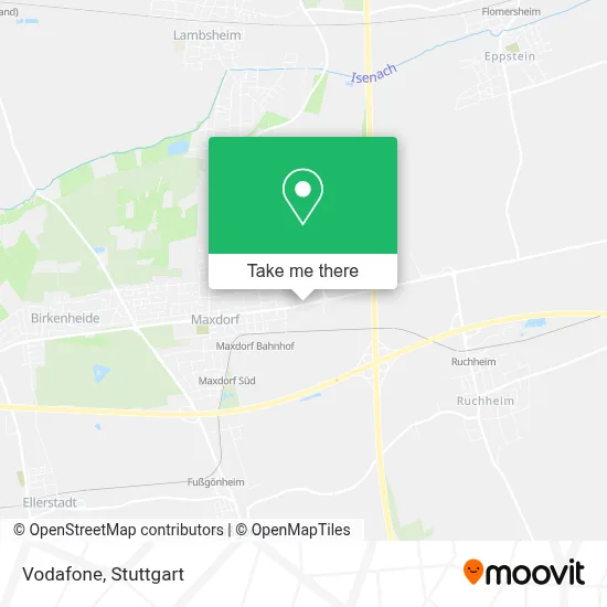 Vodafone map