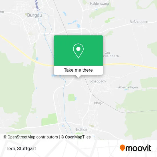 Tedi map