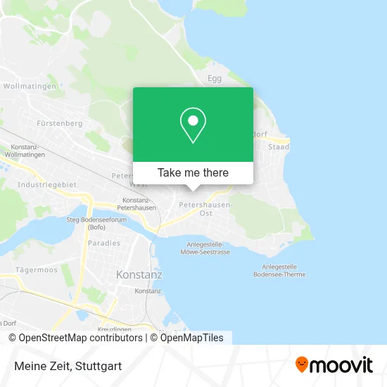 Meine Zeit map