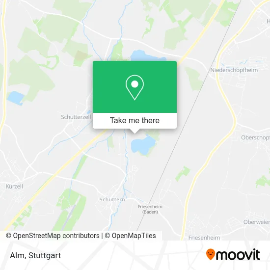 Alm map