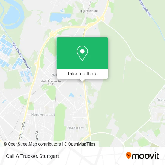Call A Trucker map