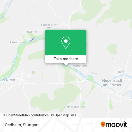 Oedheim map