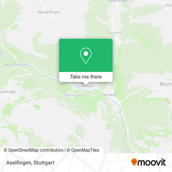 Aselfingen map