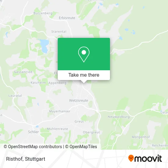 Risthof map