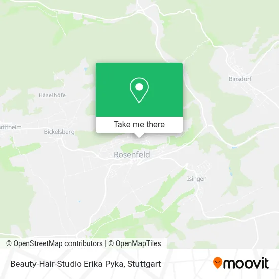 Beauty-Hair-Studio Erika Pyka map