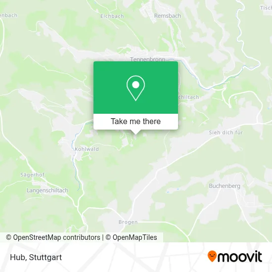 Hub map