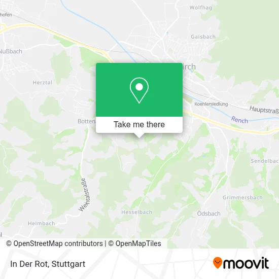 In Der Rot map