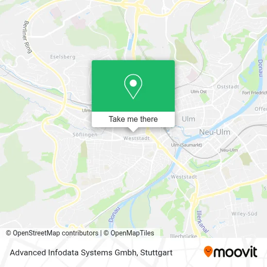 Advanced Infodata Systems Gmbh map