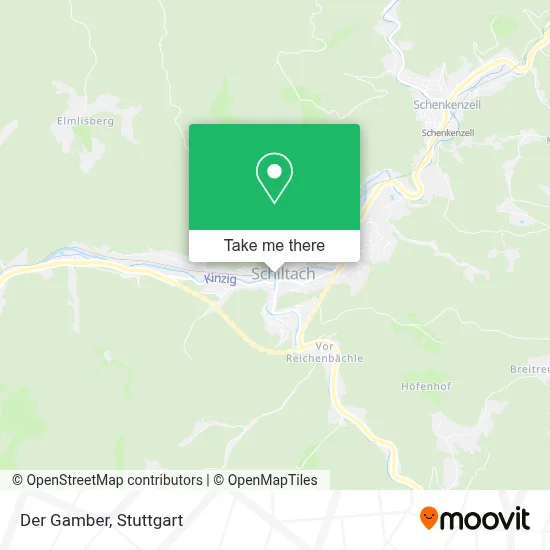 Der Gamber map