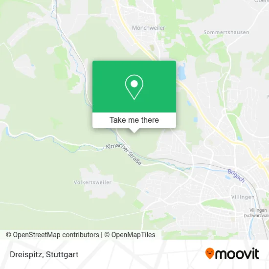 Dreispitz map
