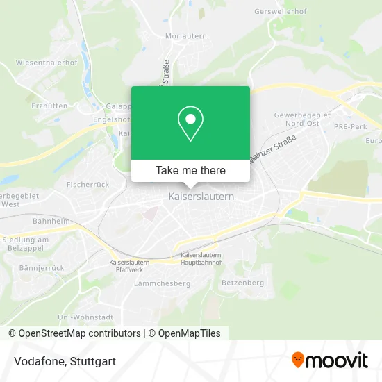 Vodofone map