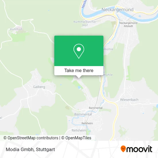 Modia Gmbh map