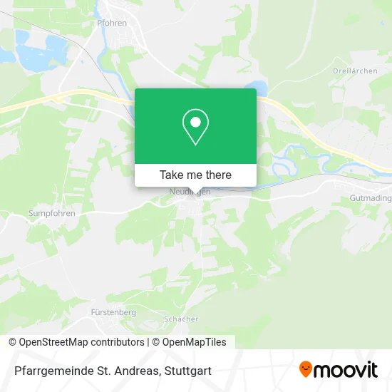 Pfarrgemeinde St. Andreas map