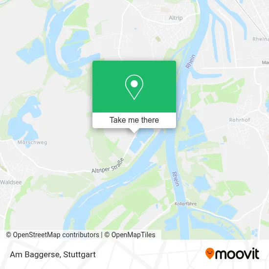 Am Baggerse map