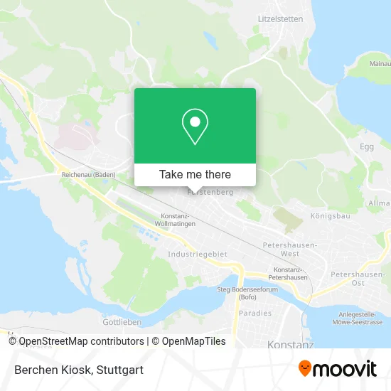 Berchen Kiosk map