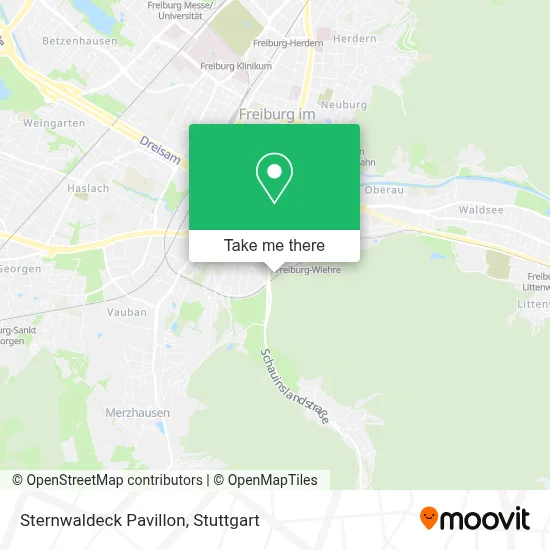 Sternwaldeck Pavillon map