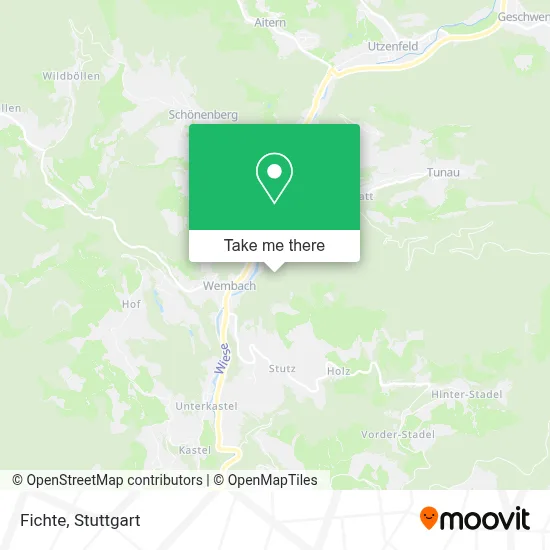 Fichte map