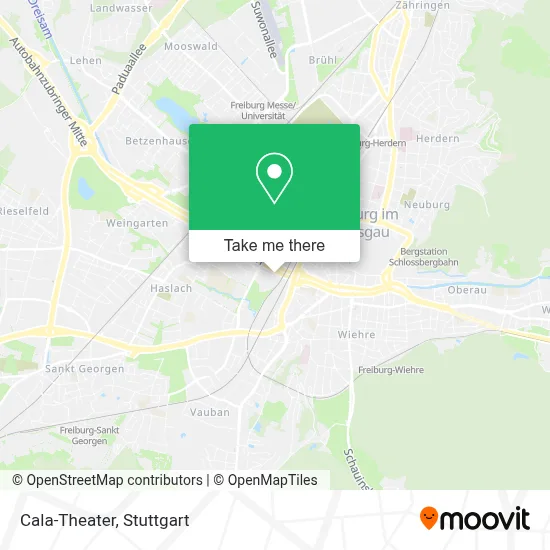 Cala-Theater map