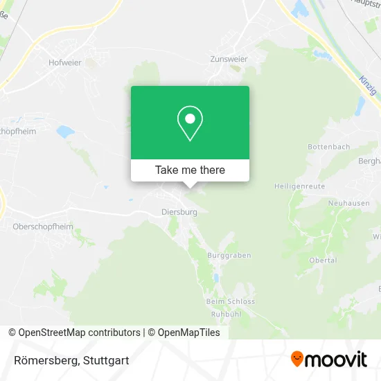 Römersberg map