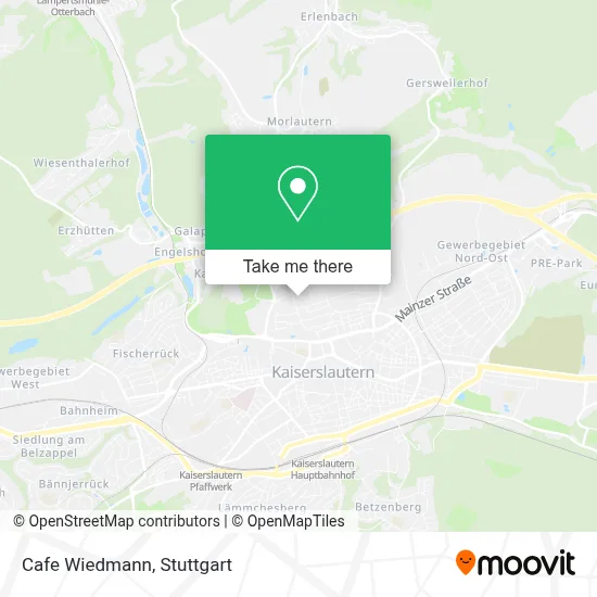 Cafe Wiedmann map