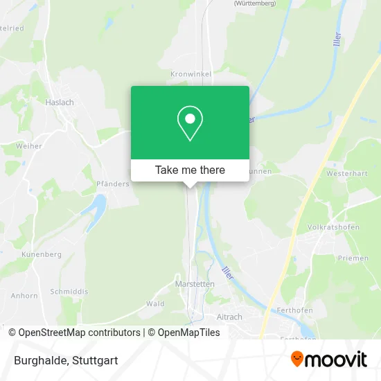 Burghalde map