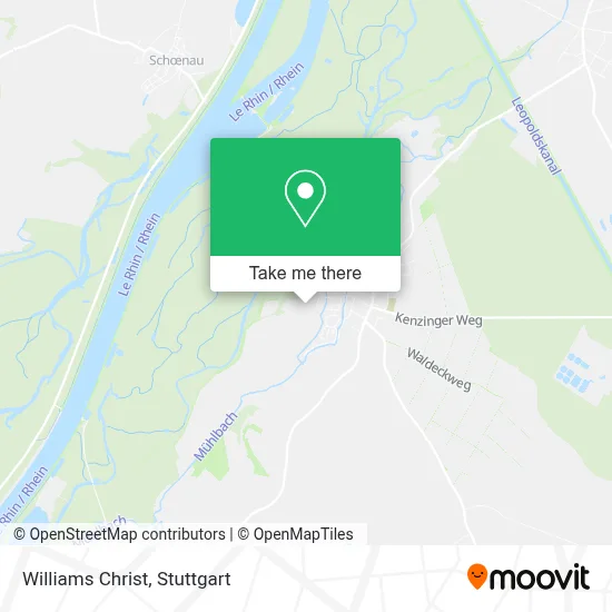 Williams Christ map
