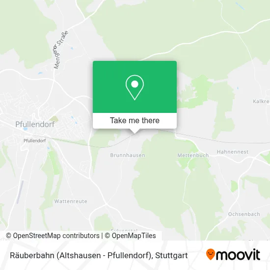 Räuberbahn (Altshausen - Pfullendorf) map