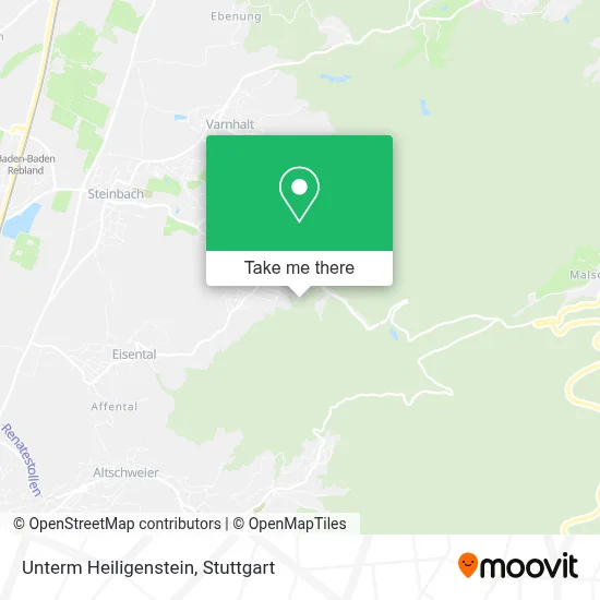 Unterm Heiligenstein map