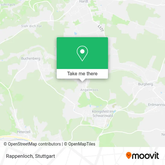 Rappenloch map