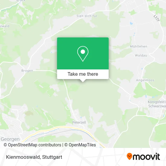 Kienmooswald map