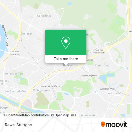Rewe map