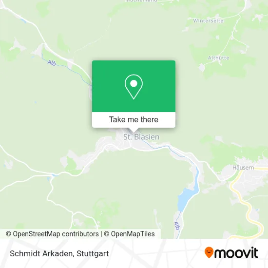 Schmidt Arkaden map