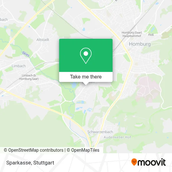 Sparkasse map