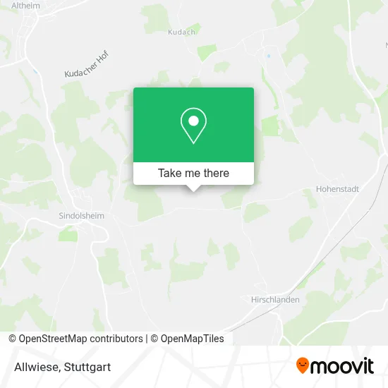 Allwiese map