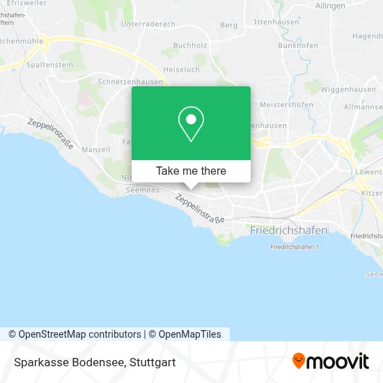 Sparkasse Bodensee map