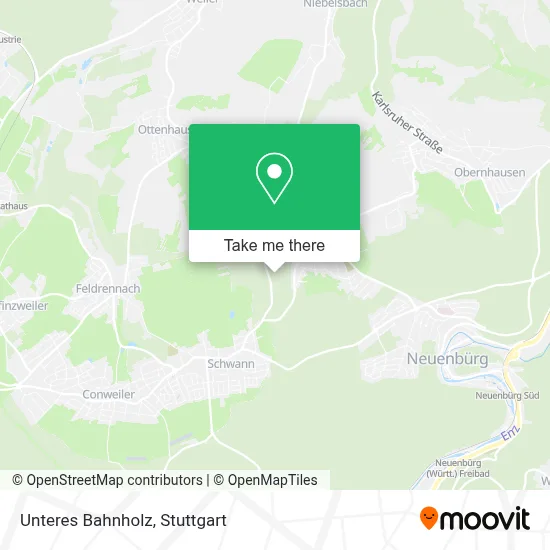 Unteres Bahnholz map