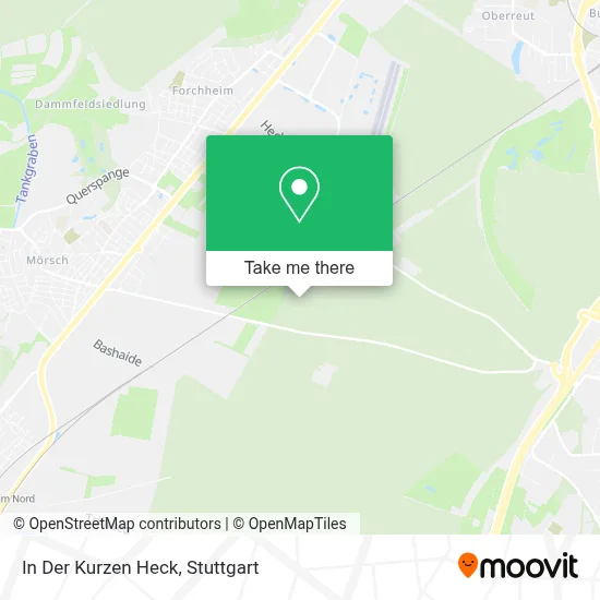 In Der Kurzen Heck map