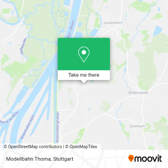 Modellbahn Thoma map