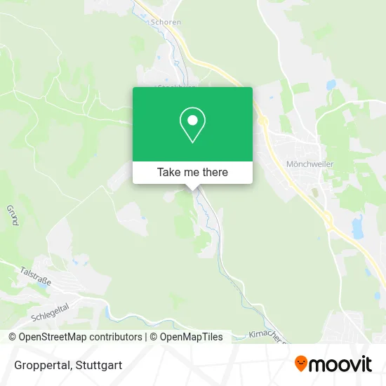 Groppertal map