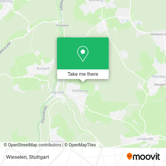 Wieselen map